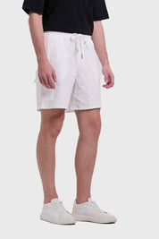 Bermuda Hombre Textura Blanco