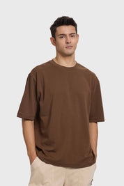 Polera Hombre Loose Fit Chocolate