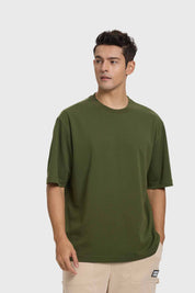 Polera Hombre Loose Fit Verde