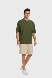 Polera Hombre Loose Fit Verde