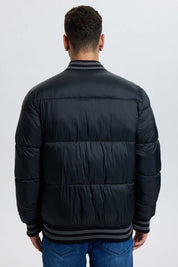 Chaqueta Hombre Bomber Negro