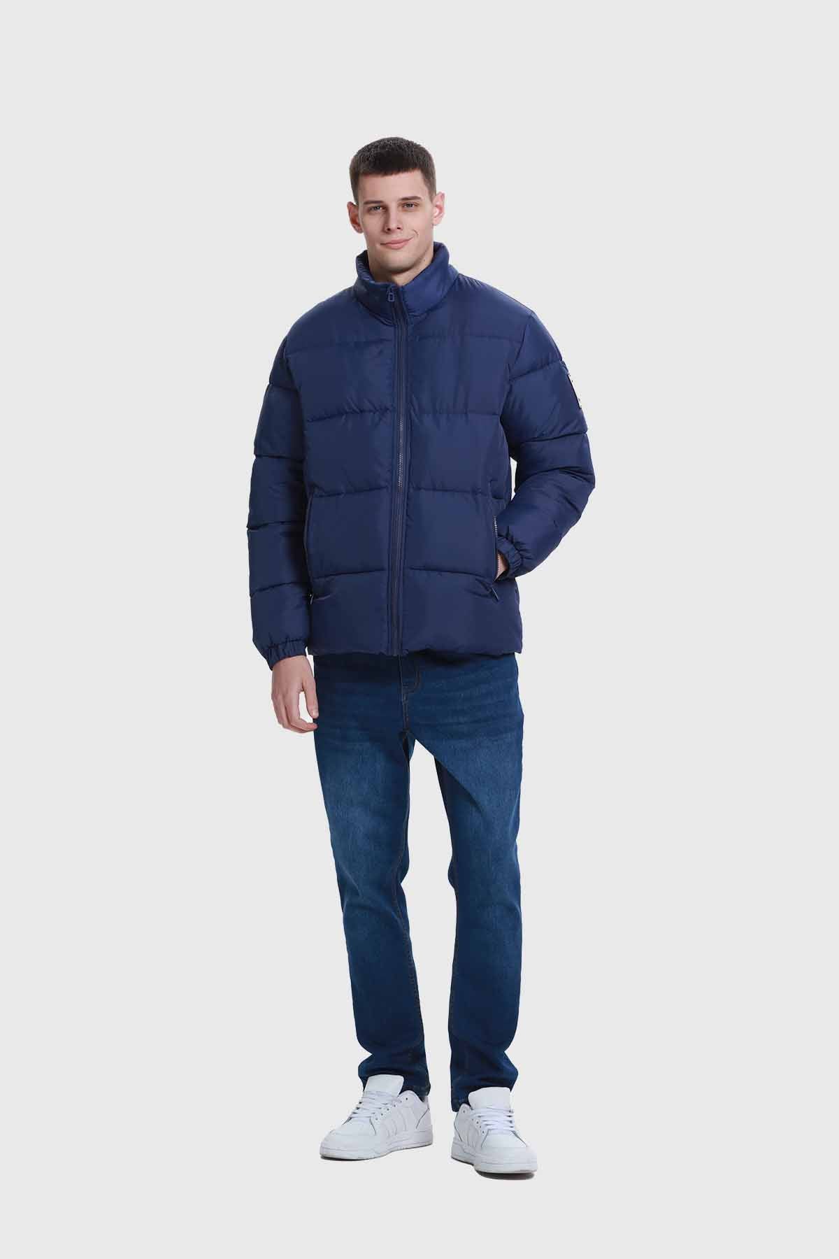 Parka Hombre Puffa Azul