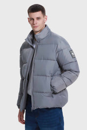 Parka Hombre Puffa Gris