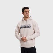 Polerón Hombre Hoodie Print Beige