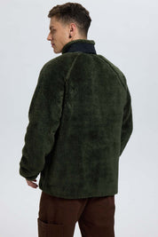 Polar Hombre Peludo Aplicación Taslán Verde