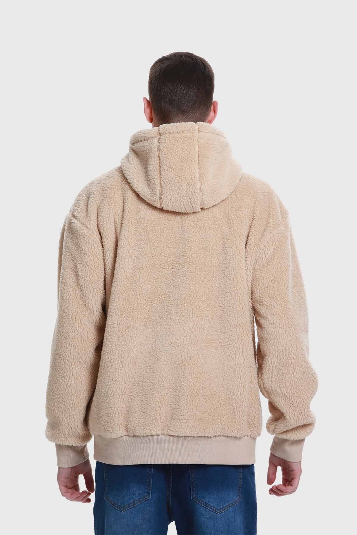 Polar Hombre Bolsillo Conguro Beige