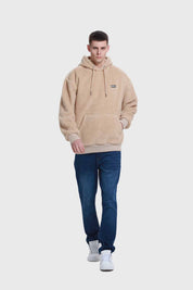Polar Hombre Bolsillo Conguro Beige