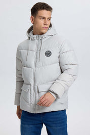 Parka Hombre Puffa Gris