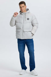 Parka Hombre Puffa Gris