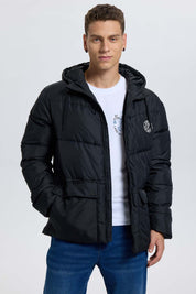 Parka Hombre Puffa Negro