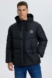 Parka Hombre Puffa Negro