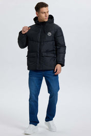 Parka Hombre Puffa Negro