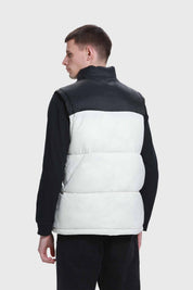 Parka Hombre Bicolor Puffa Beige