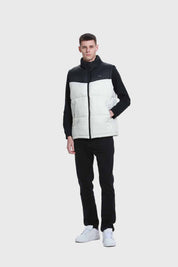 Parka Hombre Bicolor Puffa Beige
