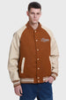 Chaqueta Hombre Varsity Beige