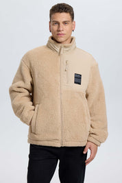 Polar Hombre Aplicación Taslán Beige