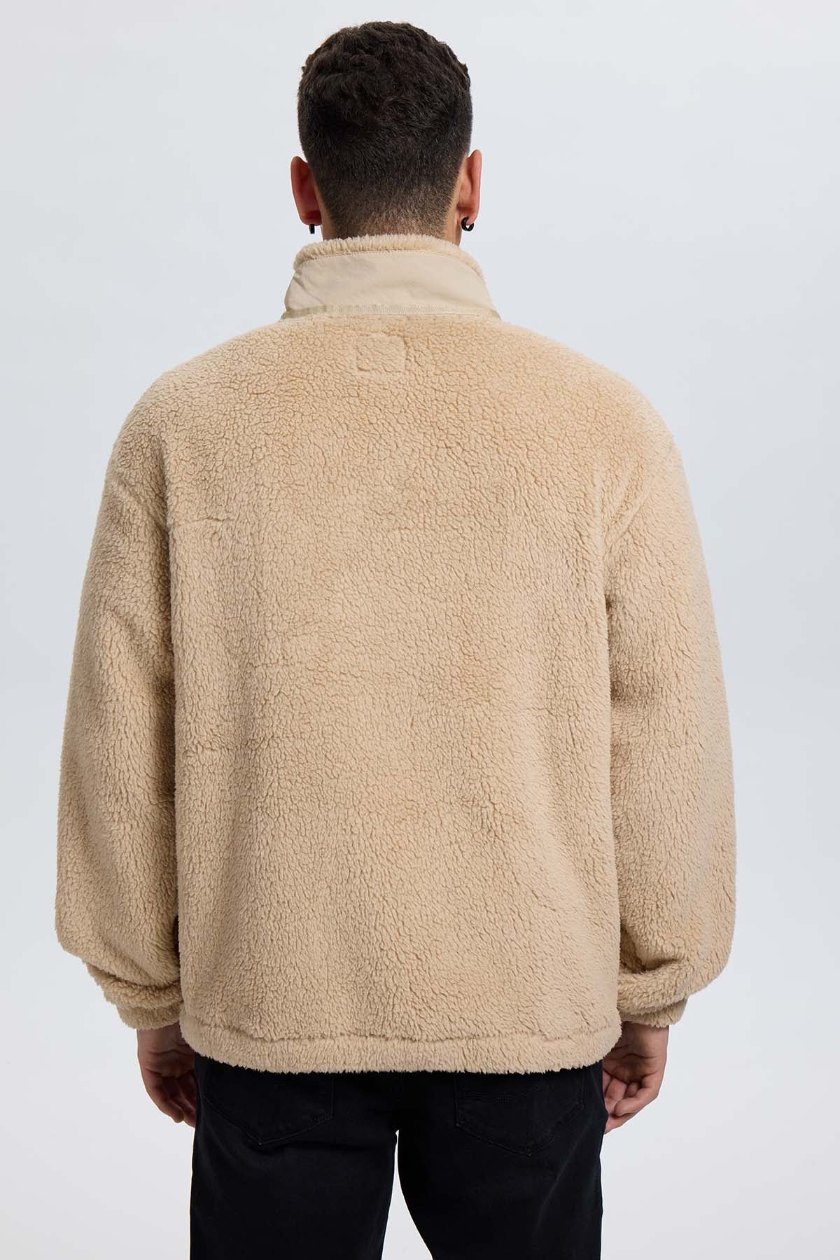 Polar Hombre Aplicación Taslán Beige
