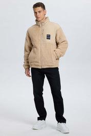 Polar Hombre Aplicación Taslán Beige