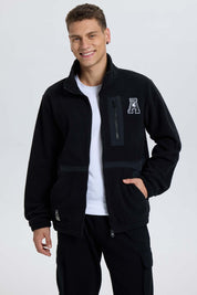 Polar Hombre Aplicación Taslán Negro