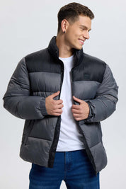 Parka Hombre Buffa Bicolor Gris