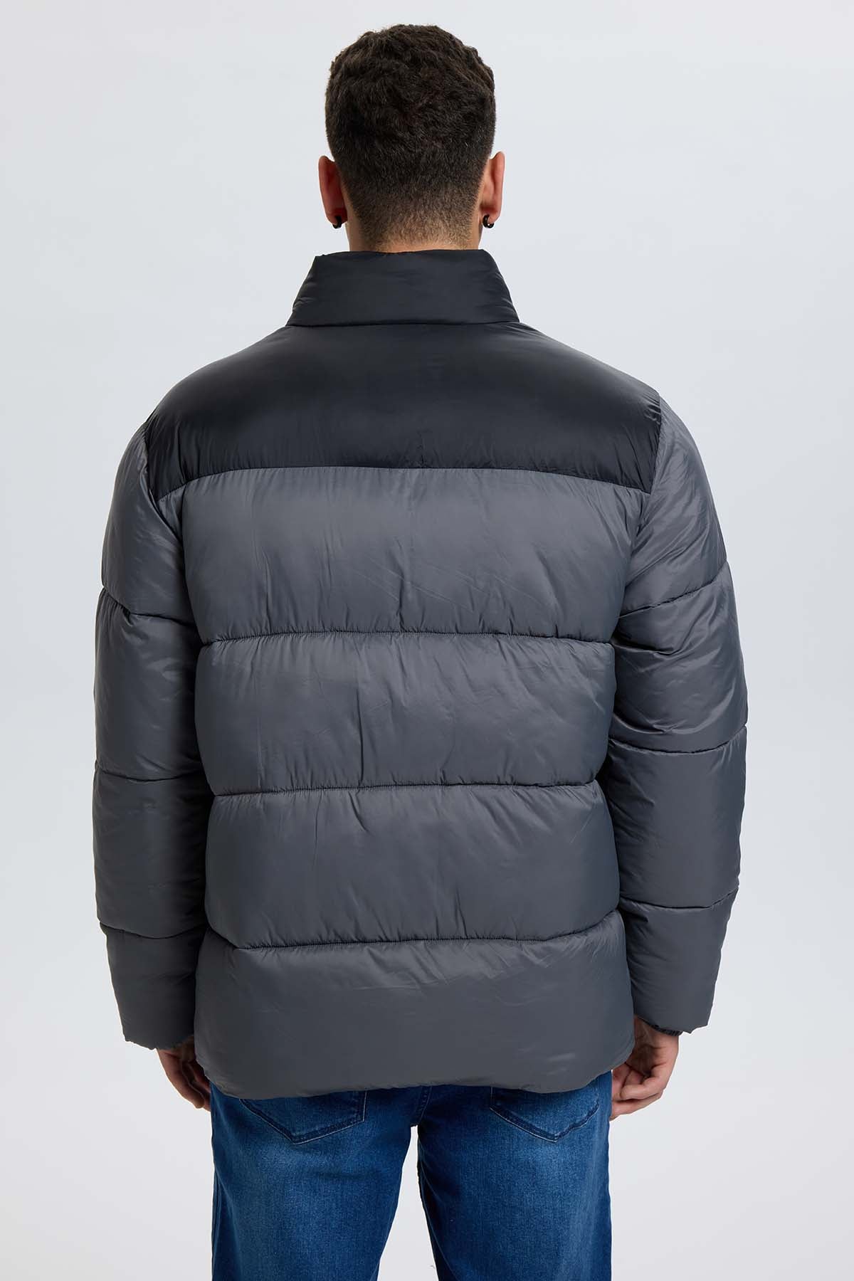 Parka Hombre Buffa Bicolor Gris