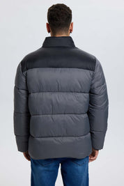 Parka Hombre Buffa Bicolor Gris