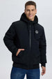 Chaqueta Hombre Gorro Negro