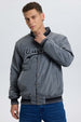 Chaqueta Hombre Varsity Gris