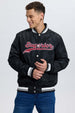 Chaqueta Hombre Varsity Negro