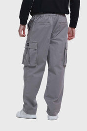 Pantalón Hombre Cargo Gris