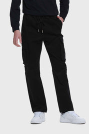Pantalón Hombre Cargo Negro