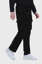 Pantalón Hombre Cargo Negro