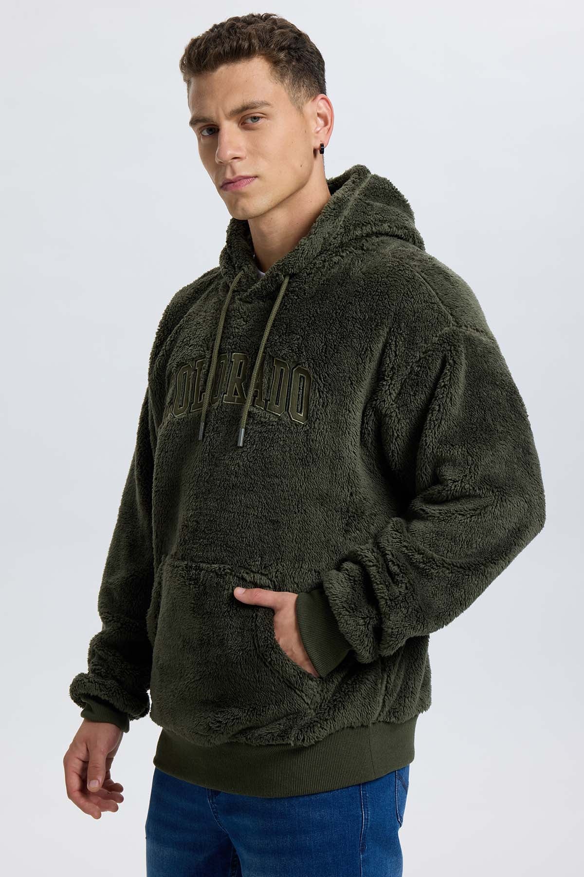 Polar Hombre Print Embrodery Verde