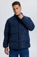 Parka Hombre Puffa Logo Azul