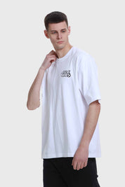 Polera Hombre Doble Print Beige V