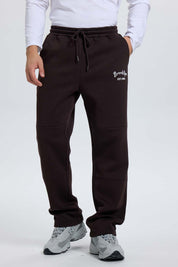 Pantalón Buzo Hombre Baggy Chocolate