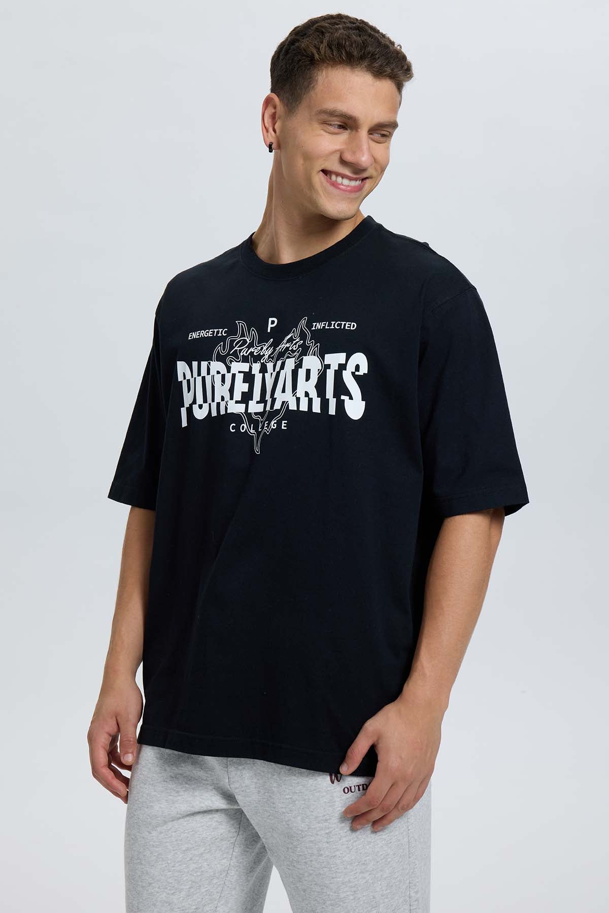 Polera Hombre Negro