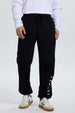 Pantalón Buzo Hombre Baggy Negro