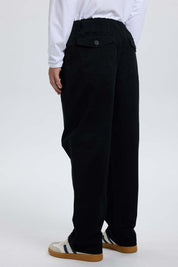 Pantalón Hombre Gabardina Cargo Negro
