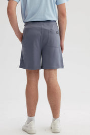 Bermuda Hombre Básico Azul Piedra