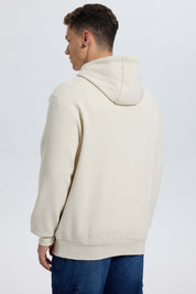 Polerón Hombre Hoodie Beige