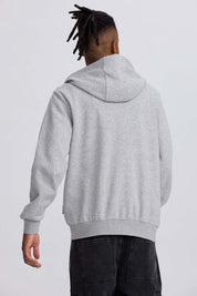 Polerón Hombre Full Zipper Gris Melange