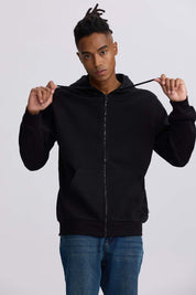Polerón Hombre Full Zipper Negro