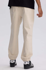 Pantalón Hombre Jogger Twill Beige