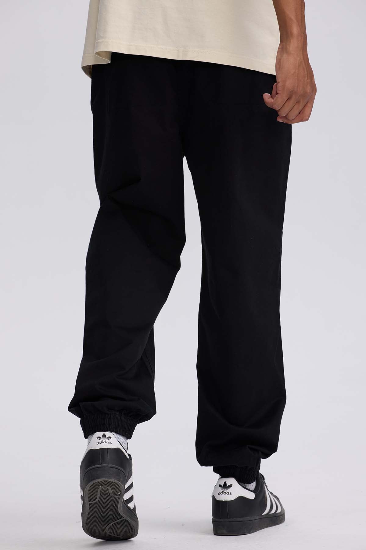 Pantalón Hombre Jogger Twill Negro
