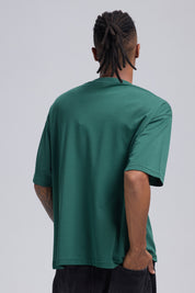 Polera Hombre Long Fit Básica Verde Claro