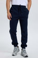 Pantalón buzo hombre jogger azul oscuro