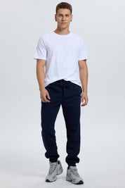 Pantalón buzo hombre jogger azul oscuro