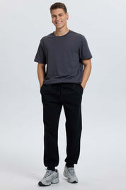 Pantalón buzo hombre jogger negro