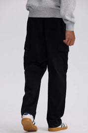 Pantalón Hombre Cargo Calce Recto Negro